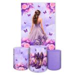 Kit Retangular + Trio de Cilindros Tema 15 Anos 7153