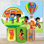Kit 5 Peças Tema 3 Palavrinhas 7128