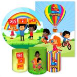 Kit 5 Peças Tema 3 Palavrinhas 7128