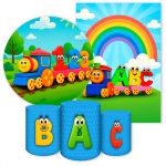 Kit 5 Peças Tema Bob o Trem 7078