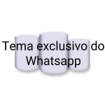 Trio Capas Cilindros Sublimados Tema Exclusivo Whatsapp