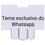 Kit Capa Painel Redondo + 2unid Capa Retangular + Trio Capas Cilindros Tema Exclusivo Whatsapp