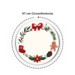 Kit 4 Capas Sousplat Sublimados Tema Natal 08