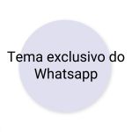Capa Painel Redondo Sublimados Tema Exclusivo Whatsapp