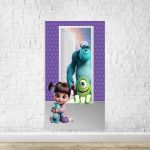 Capa Painel Retangular Sublimado Tema Monstros SA IA 4595