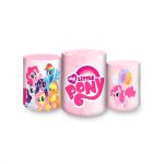 Trio Capas Cilindros Sublimados Tema My Little Pony 2646