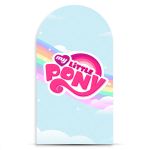 Capa Painel Romano Sublimado Tema My Little Pony 2645