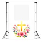 Capa Painel Interativo Para Fotos Vazado Tema Religioso/ Nossa Senhora cute/santinha 2069