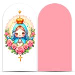 Capa Painel Romano Sublimado Tema Religioso/Nossa Senhora cute /santinha 2069