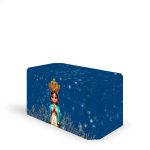 Capa Decorativa para 2 Mesas Quadrada Sublimada Tema Religioso/ Nossa senhora cute 2070
