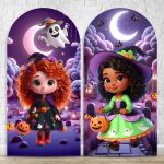 Capa Painel Romano Sublimado Tema Halloween 4607