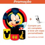 Capa Painel + Trio Capas Cilindros Sublimados Tema Mickey 780