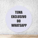 Redondo Tema Exclusivo do WhatsApp 