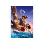 Capa Painel Retangular Sublimado Tema Moana 2248