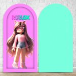 Capa Painel Romano Sublimado Tema Roblox 2202