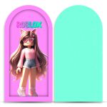 Capa Painel Romano Sublimado Tema Roblox 2202
