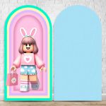 Capa Painel Romano Sublimado Tema Roblox 2203