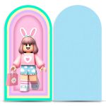 Capa Painel Romano Sublimado Tema Roblox 2203