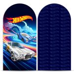 Capa Painel Romano Sublimado Tema Hotwheels 5093