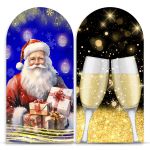 Capa Painel Romano Sublimado Tema Natal Ano Novo 4057