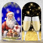 Capa Painel Romano Sublimado Tema Natal Ano Novo 4057