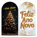 Capa Painel Romano Sublimado Tema Natal Ano Novo 4058