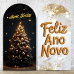 Capa Painel Romano Sublimado Tema Natal Ano Novo 4058