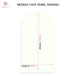 Capa Painel Romano Sublimado Tema Novembro Azul 4613