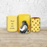 Trio Capas Cilindros Sublimados Tema Setembro Amarelo 4049