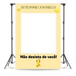 Capa Painel Interativo Para Fotos Vazado Tema Setembro Amarelo 4049