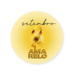 Capa Painel Redondo Sublimados Tema Setembro Amarelo 4049