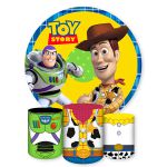 Capa Painel + Trio Capas Cilindros Sublimados Tema Toy Story 833