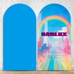 Capa Painel Romano Sublimado Tema Roblox 2715 