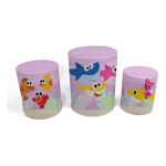 Trio Capas de Cilindros - Baby Shark