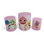Trio Capas de Cilindros - Baby Shark