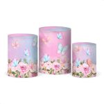 Trio Capas de Cilindros - Borboletas