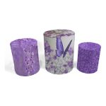 Trio Capas de Cilindros - Borboletas