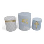 Trio Capas de Cilindros - Chá Revelação Infantil