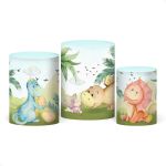 Trio Capas de Cilindros - Dinossauro