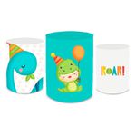 Trio Capas de Cilindros - Dinossauro