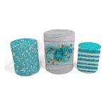 Trio Capas de Cilindros - Floral