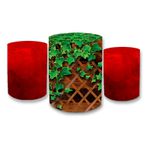 Trio Capas de Cilindros - Folhas - Jardim