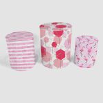 Trio Capas de Cilindros - Geométricos