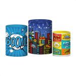 Trio Capas de Cilindros - Heróis