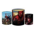 Trio Capas de Cilindros - Homem Aranha Baby