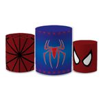 Trio Capas de Cilindros - Homem Aranha Baby