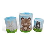 Trio Capas de Cilindros - Urso