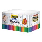 Capa Decorativa de Mesa - Volta às Aulas