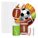 Kit 5 Peças - Basebol