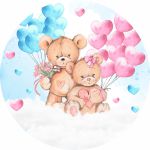 Kit 5 Peças - Chá Revelação